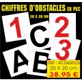 ACDestokage - JEU DE CHIFFRE EN PVC 20 X 20 CM destockage 1 A 12+ABC+AB